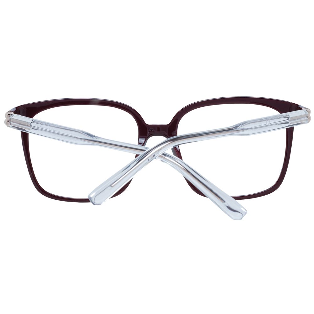 Bally Burgundy Women Glasses Frame Bally