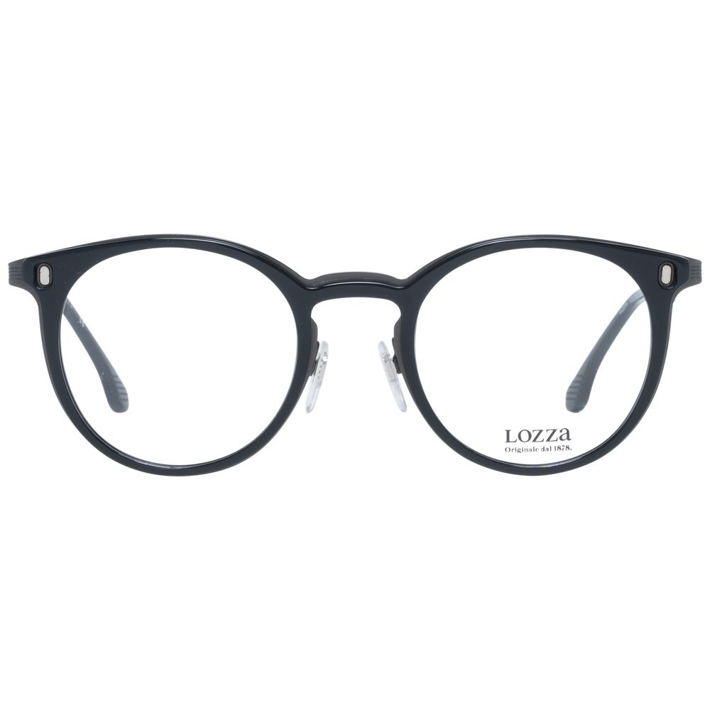 Lozza Black Unisex Glasses Frame Lozza