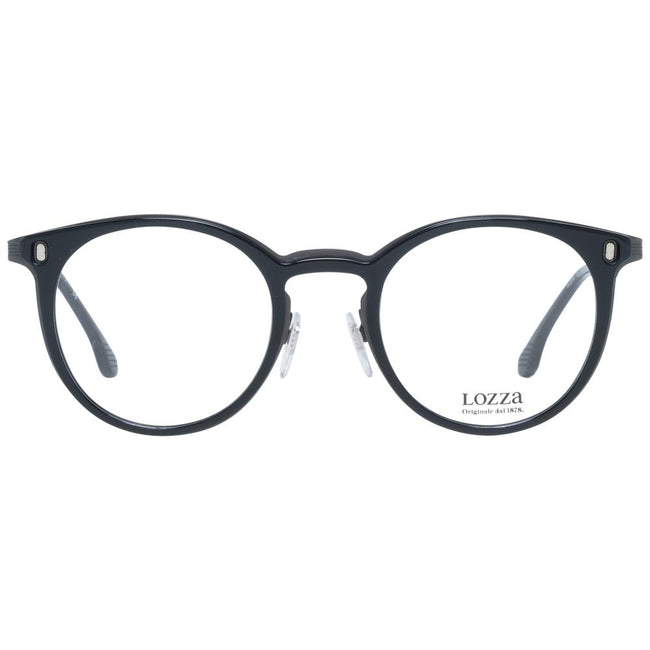 Lozza Black Unisex Glasses Frame Lozza