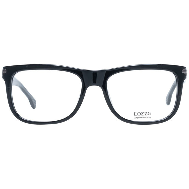Lozza Black Men Glasses Frame Lozza