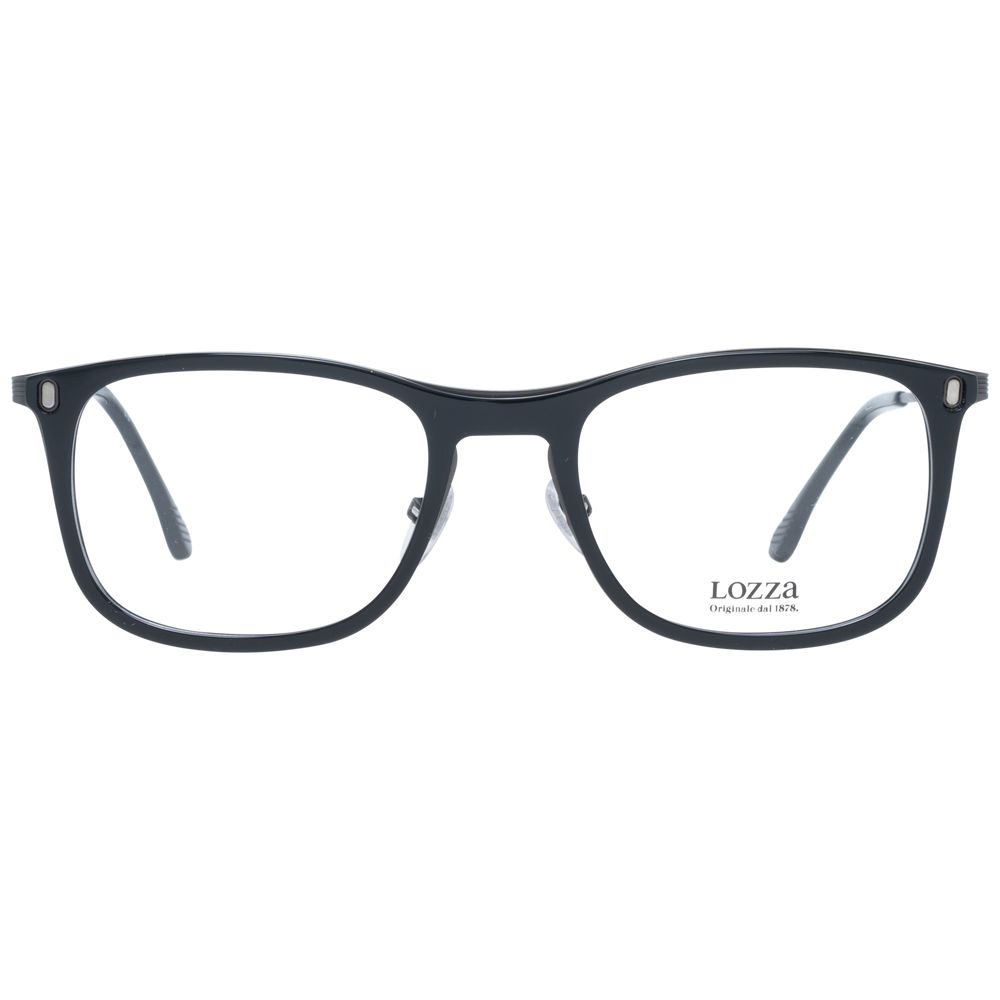 Lozza Black Men Glasses Frame Lozza