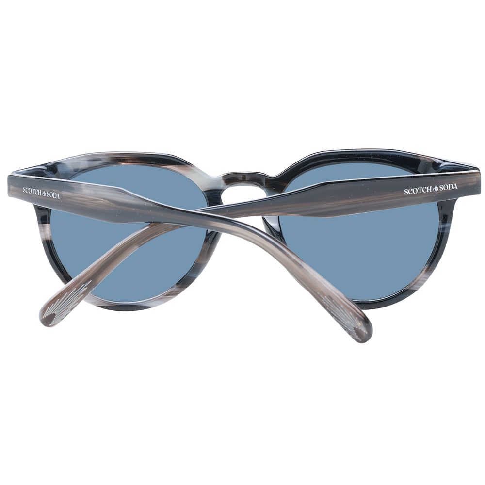 Scotch & Soda Black Men Sunglass Scotch & Soda