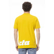 Invicta Yellow Cotton Men Polo Shirt Invicta