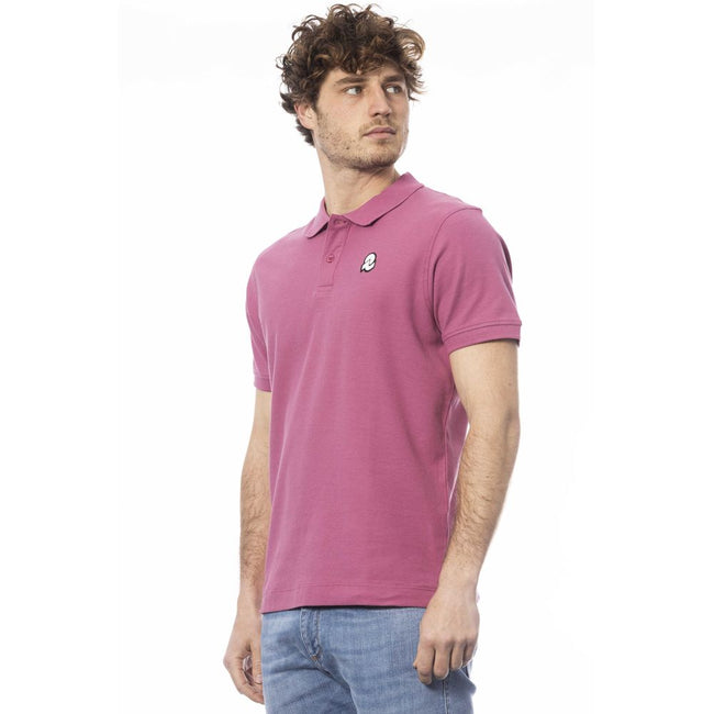 Invicta Purple Cotton Men Polo Shirt Invicta