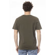Invicta Green Cotton Men T-Shirt Invicta