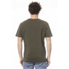 Invicta Green Cotton Men T-Shirt Invicta