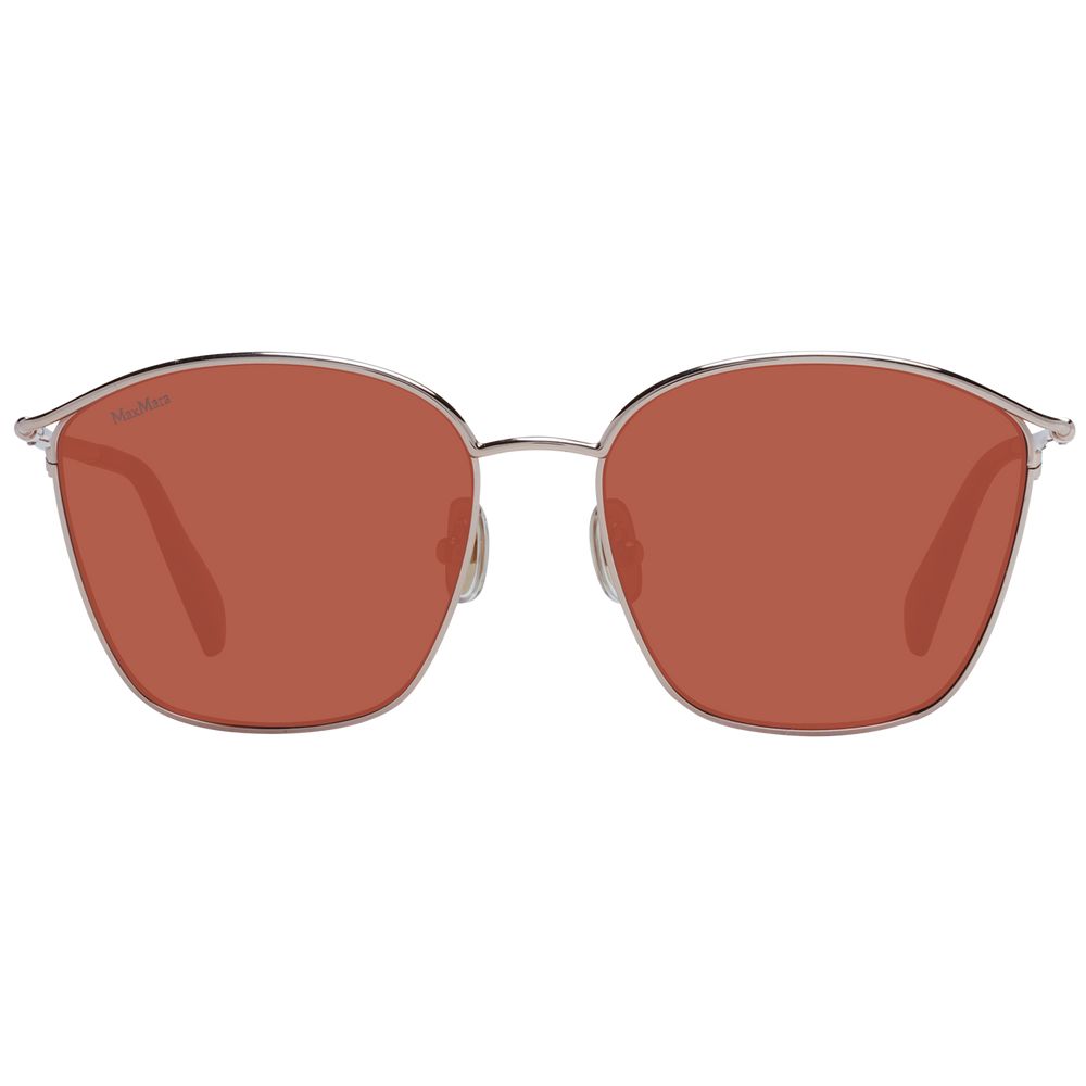 Max Mara Rose Gold Women Sunglass Max Mara