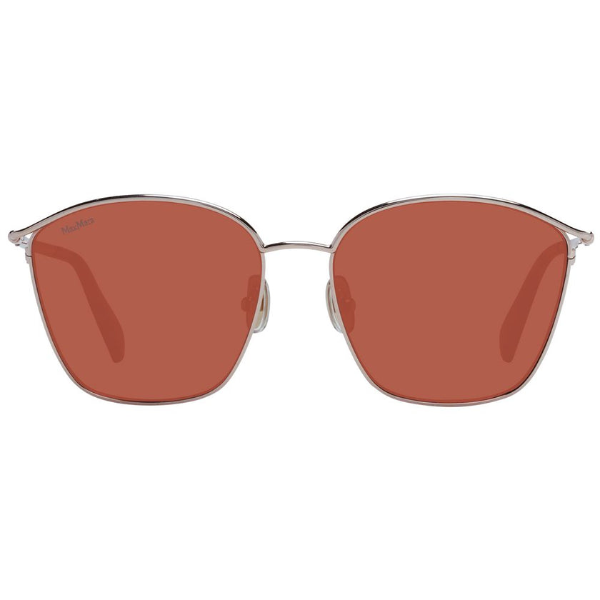 Max Mara Rose Gold Metal Sunglasses Max Mara