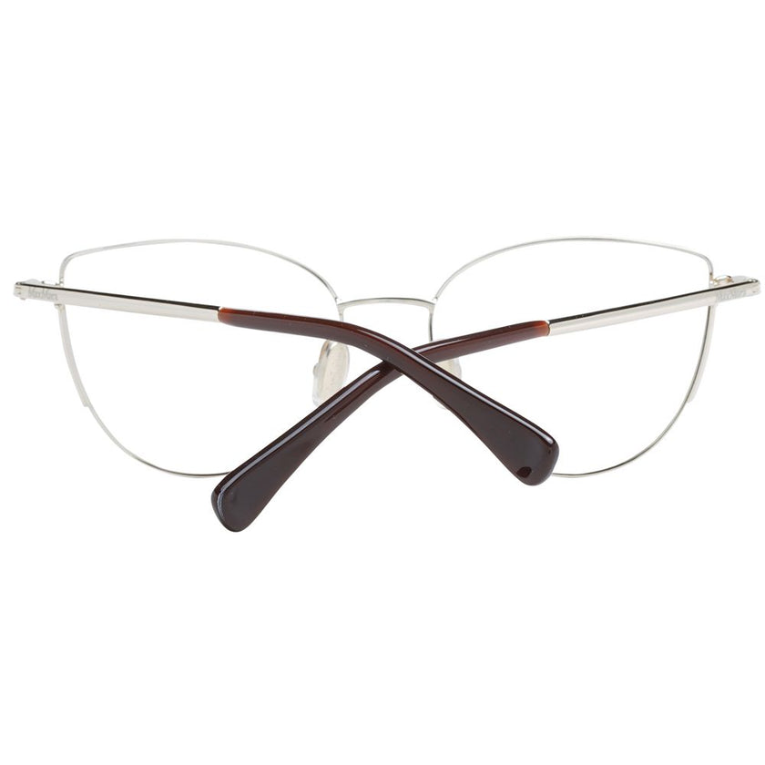 Max Mara Gold Metal Glasses (Frames) Max Mara