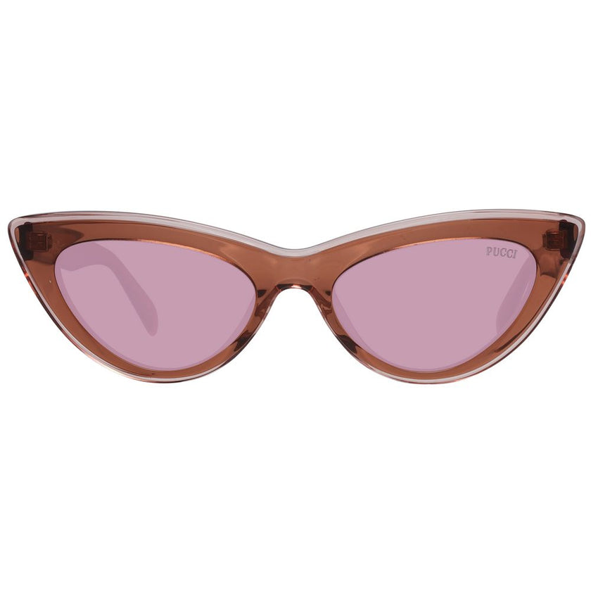 Emilio Pucci Brown Plastic Sunglasses Emilio Pucci