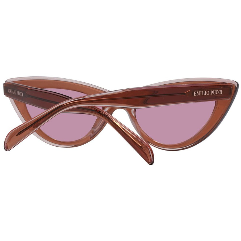 Emilio Pucci Brown Plastic Sunglasses Emilio Pucci