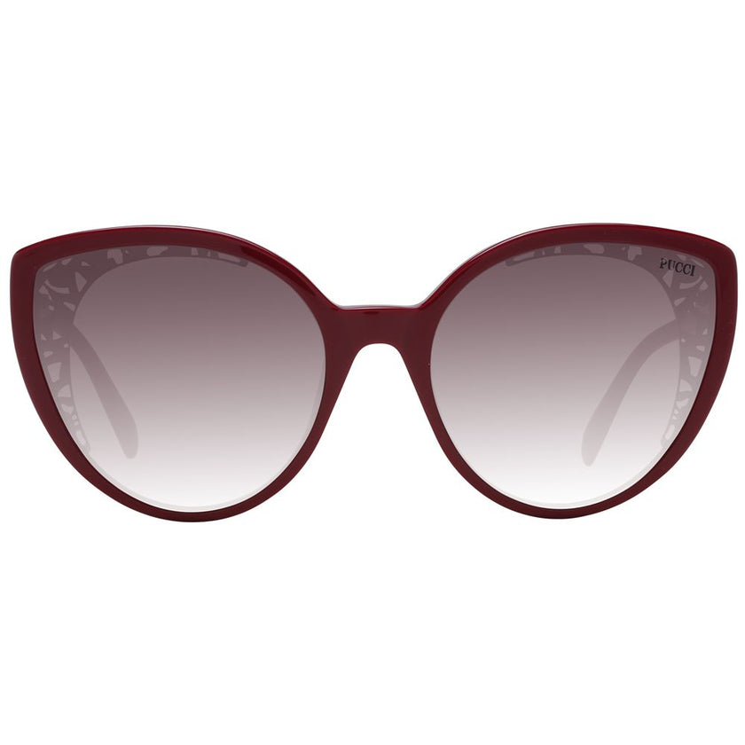 Emilio Pucci Red Plastic Sunglasses Emilio Pucci