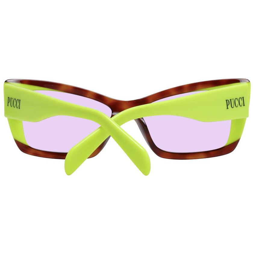 Emilio Pucci Multicolor Plastic Sunglasses Emilio Pucci