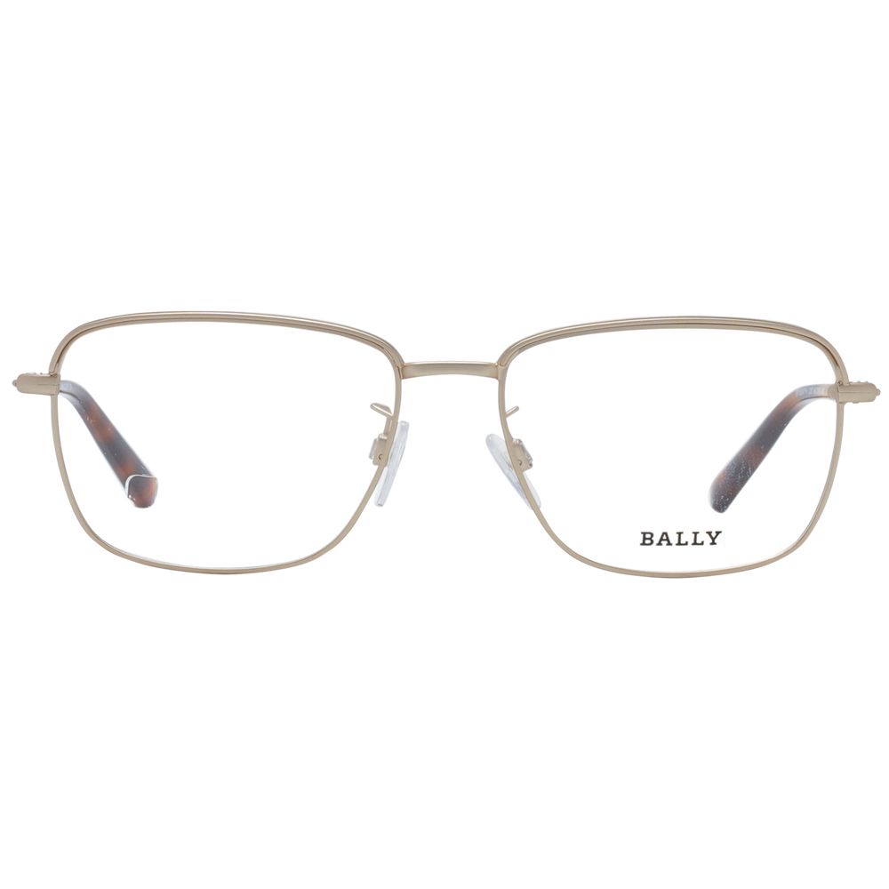 Bally Rose Gold Men Glasses Frame Bally