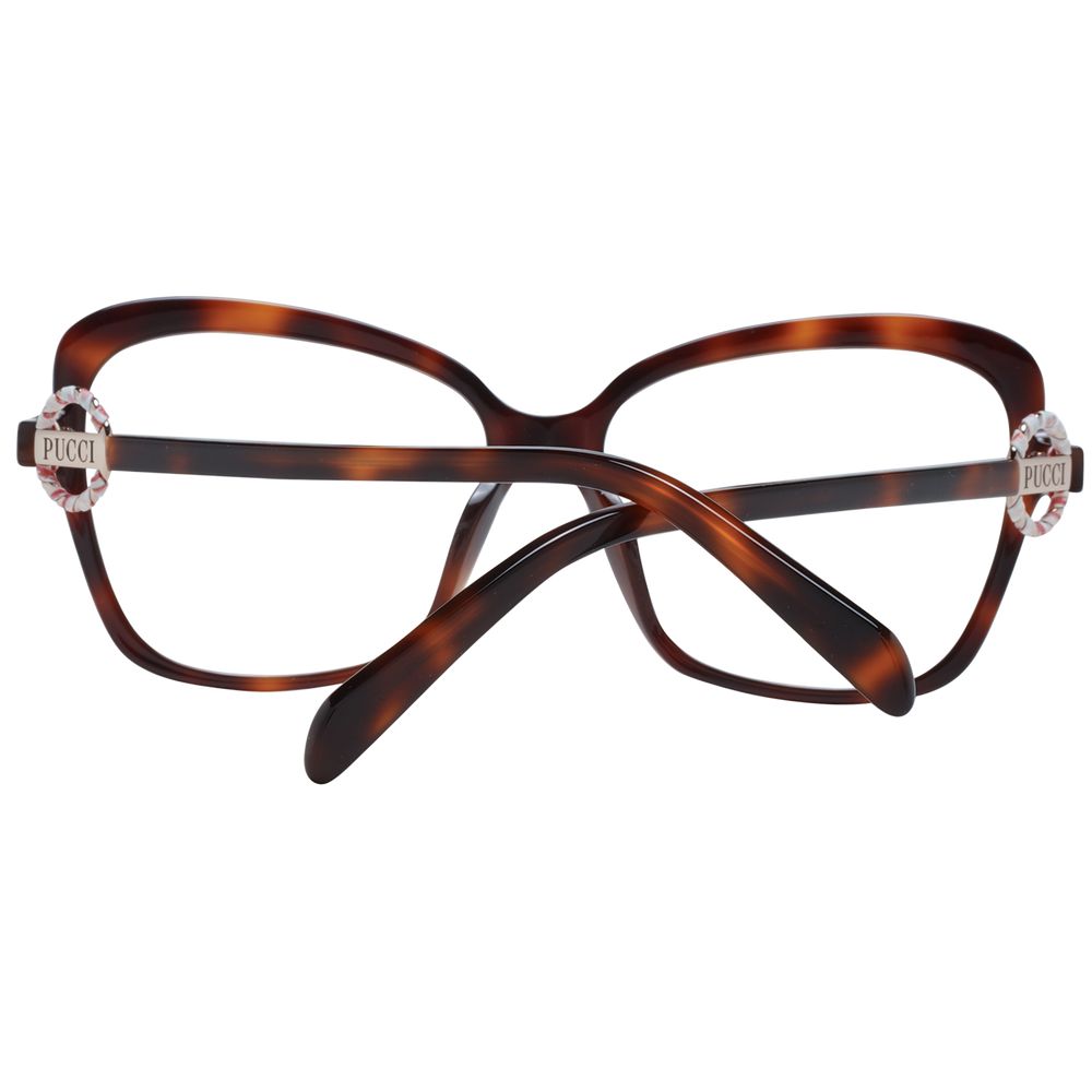 Emilio Pucci Brown Women Glasses Frame Emilio Pucci
