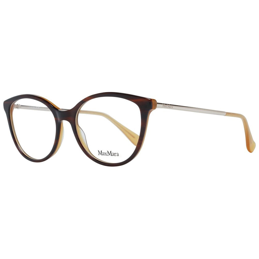 Max Mara Brown Metal & Plastic Glasses (Frames) Max Mara