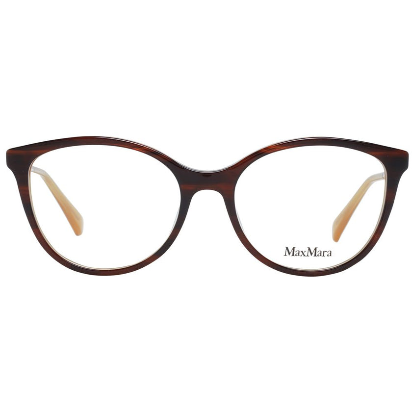 Max Mara Brown Metal & Plastic Glasses (Frames) Max Mara