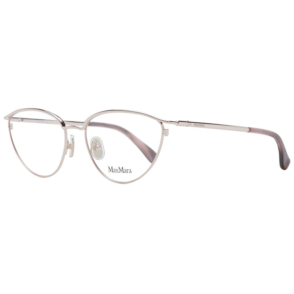 Max Mara Rose Gold Women Glasses Frame Max Mara