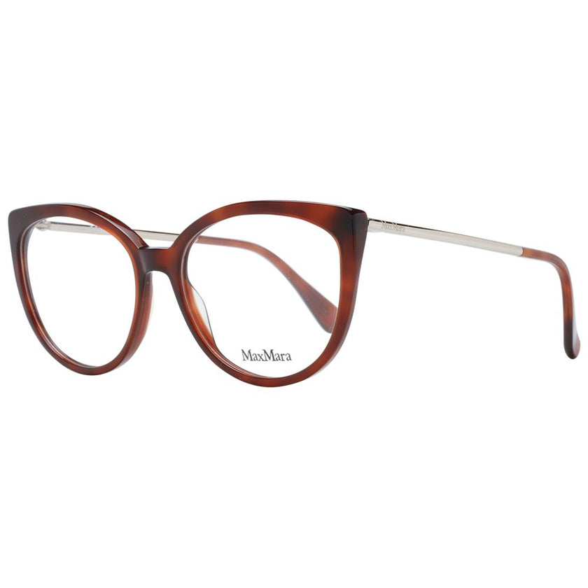 Max Mara Brown Plastic Glasses (Frames) Max Mara