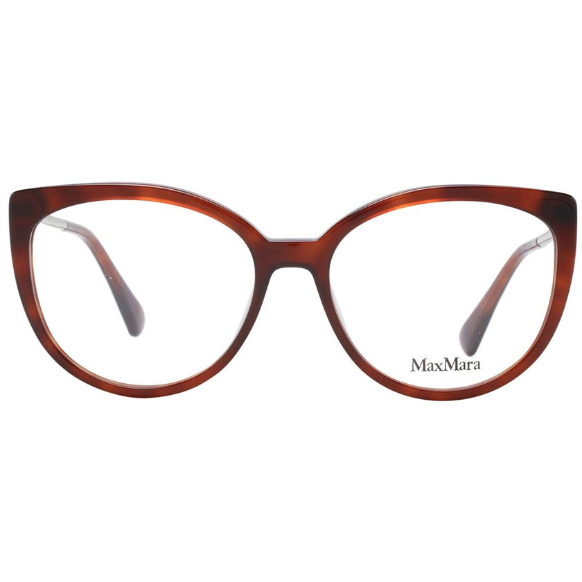 Max Mara Brown Plastic Glasses (Frames) Max Mara