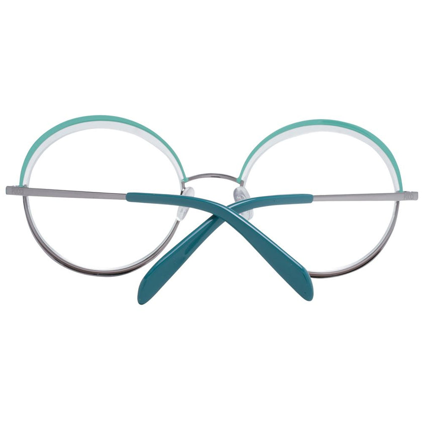 Emilio Pucci Green Metal Glasses (Frames) Emilio Pucci