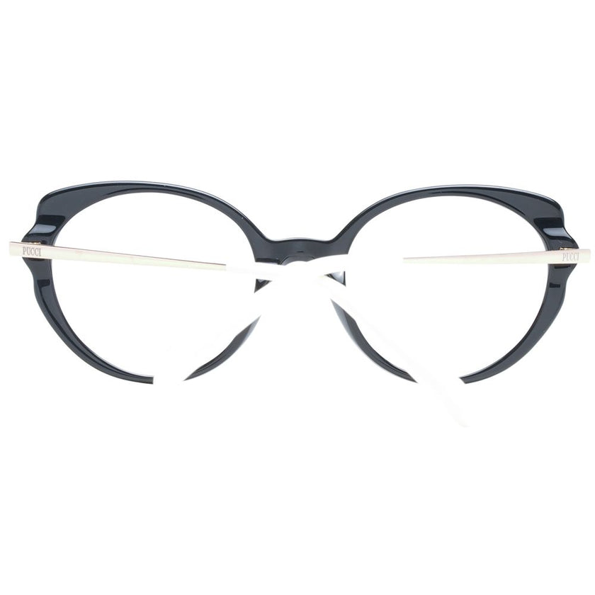 Emilio Pucci Black Plastic Glasses (Frames) Emilio Pucci
