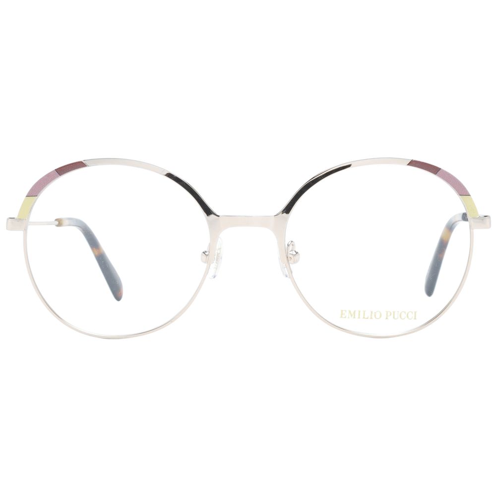 Emilio Pucci Gold Women Glasses Frame Emilio Pucci