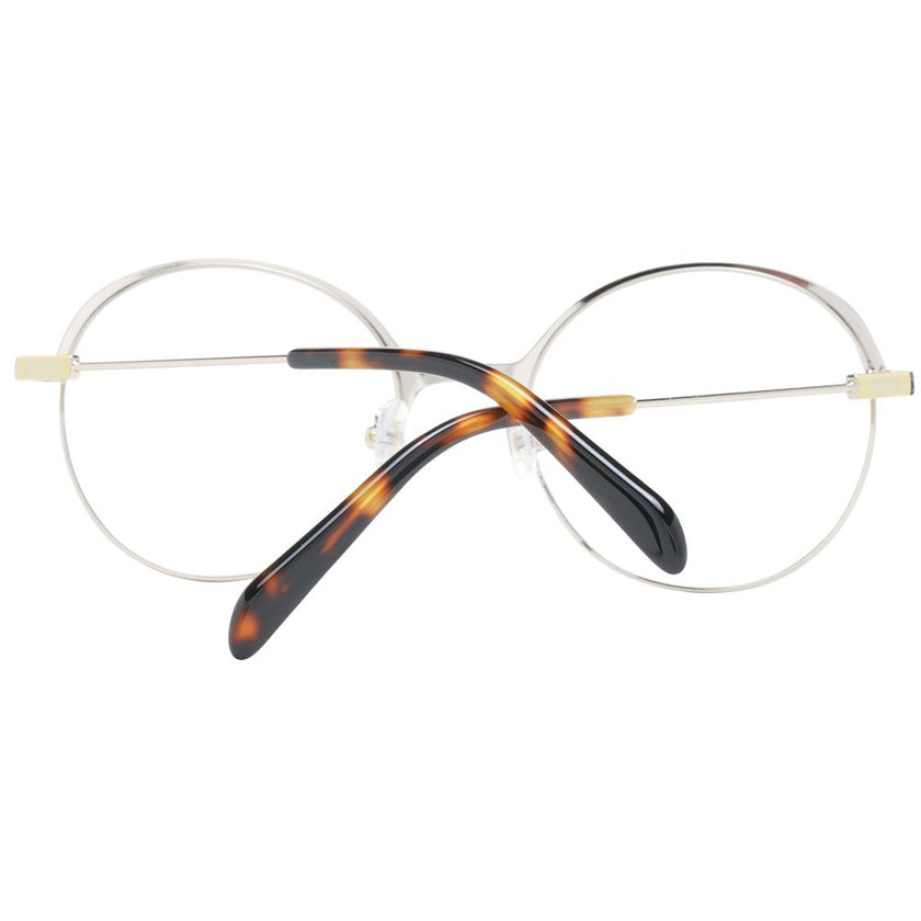 Emilio Pucci Gold Metal Glasses (Frames) Emilio Pucci