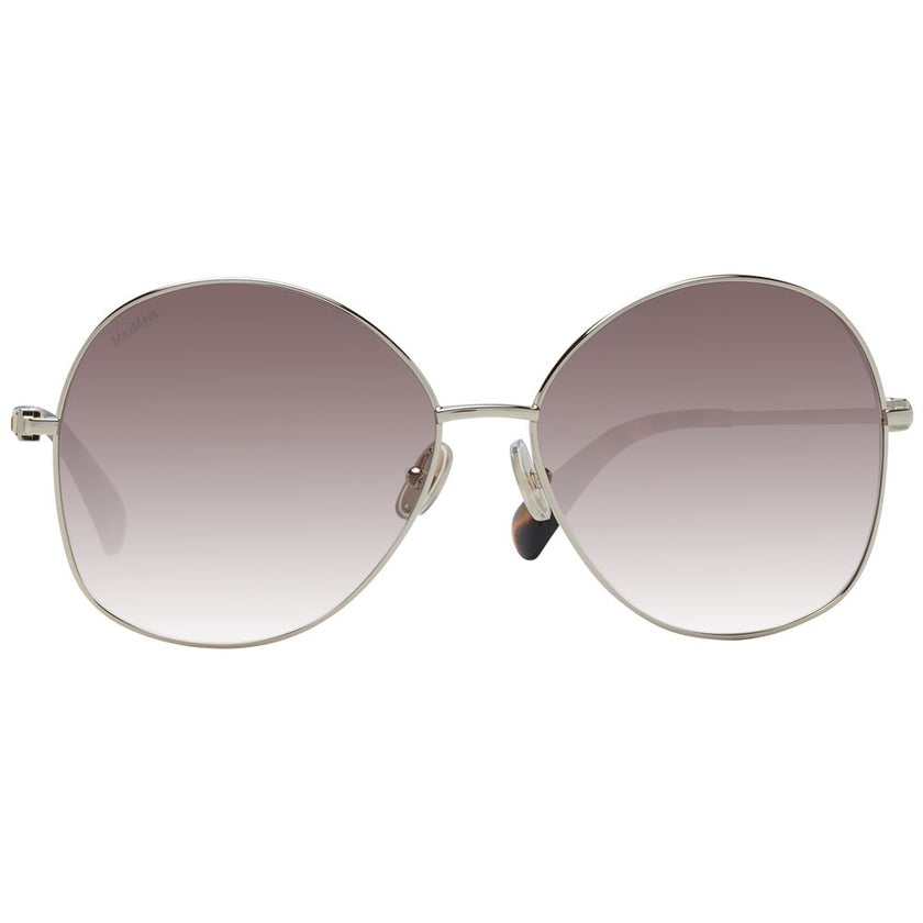 Max Mara Gold Metal Sunglasses Max Mara