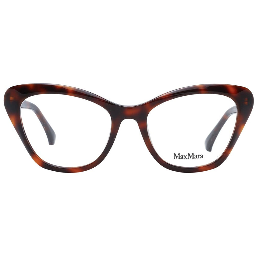 Max Mara Brown Plastic Glasses (Frames) Max Mara
