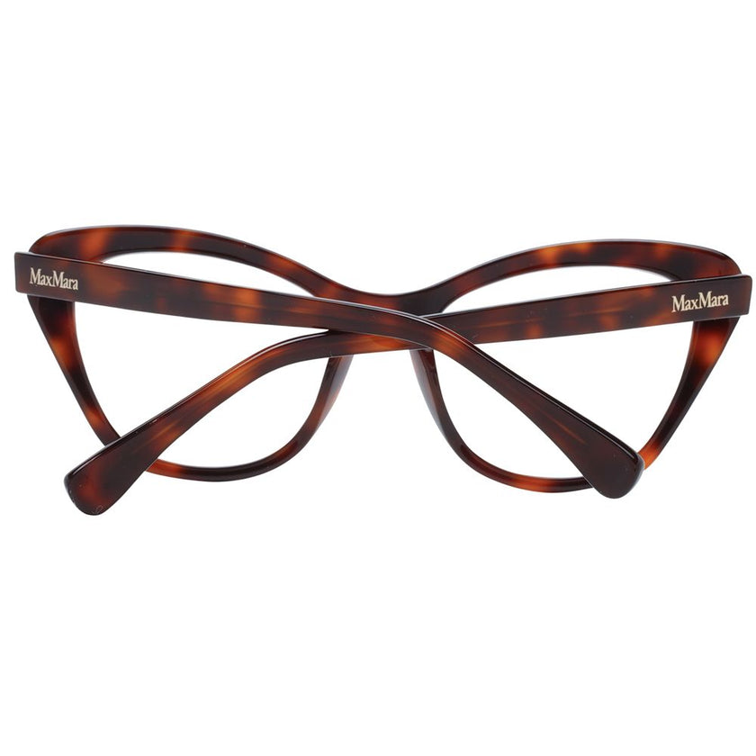 Max Mara Brown Plastic Glasses (Frames) Max Mara