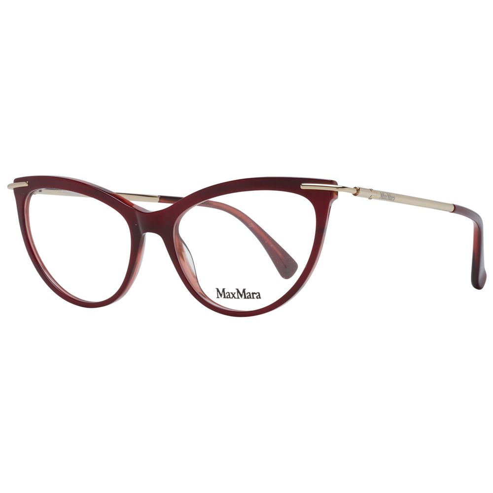 Max Mara Burgundy Women Glasses Frame Max Mara