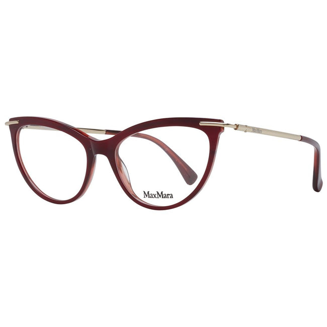 Max Mara Burgundy Women Glasses Frame Max Mara