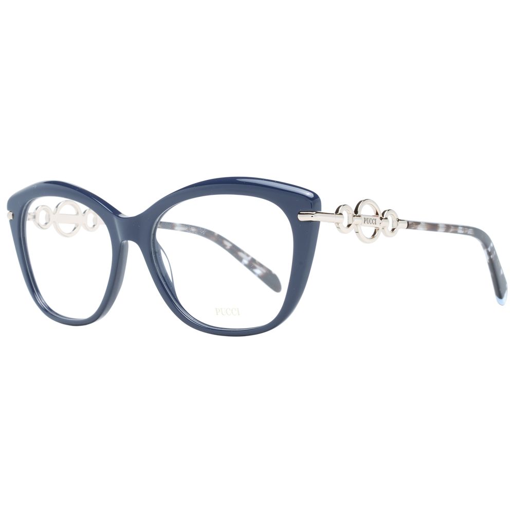 Emilio Pucci Blue Women Glasses Frame Emilio Pucci