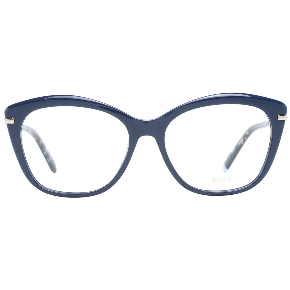Emilio Pucci Blue Women Glasses Frame Emilio Pucci