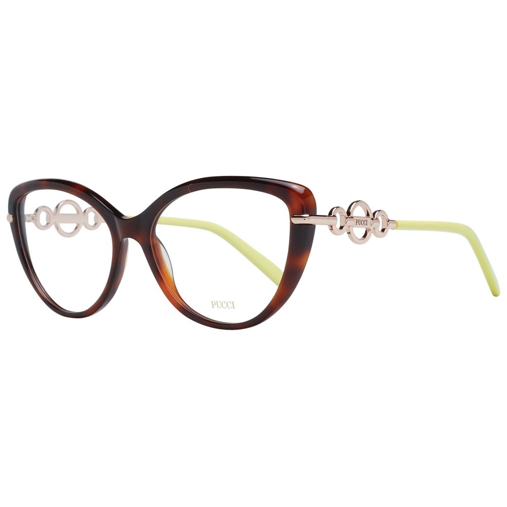 Emilio Pucci Brown Women Glasses Frame Emilio Pucci