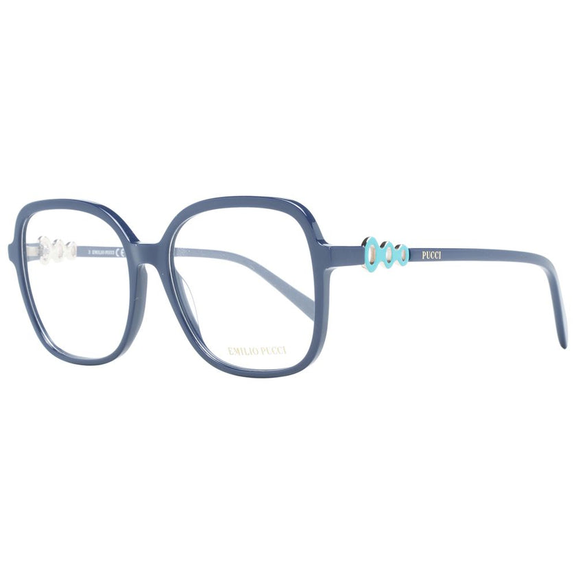 Emilio Pucci Blue Plastic Glasses (Frames) Emilio Pucci