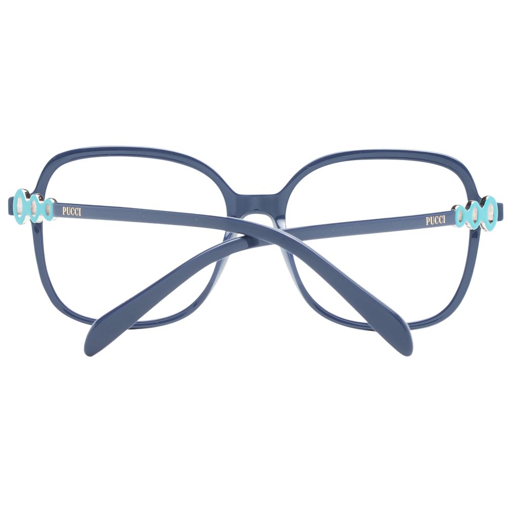 Emilio Pucci Blue Women Glasses Frame Emilio Pucci