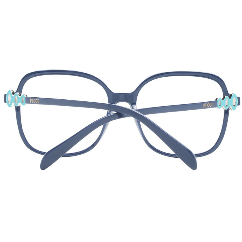Emilio Pucci Blue Plastic Glasses (Frames) Emilio Pucci