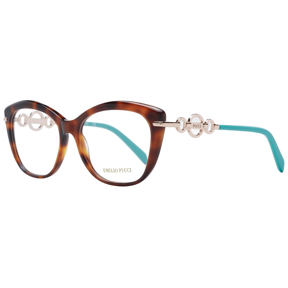 Emilio Pucci Brown Women Glasses Frame Emilio Pucci