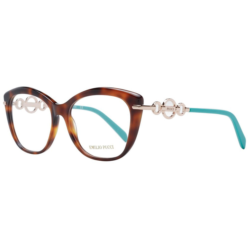 Emilio Pucci Brown Plastic Glasses (Frames) Emilio Pucci