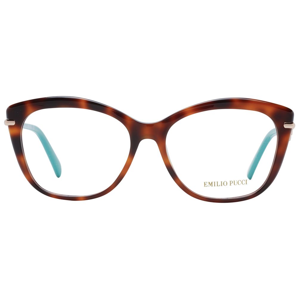 Emilio Pucci Brown Women Glasses Frame Emilio Pucci