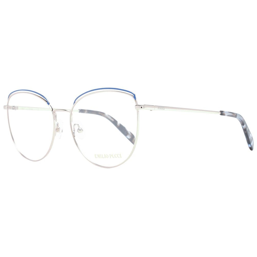 Emilio Pucci Blue Metal Glasses (Frames) Emilio Pucci