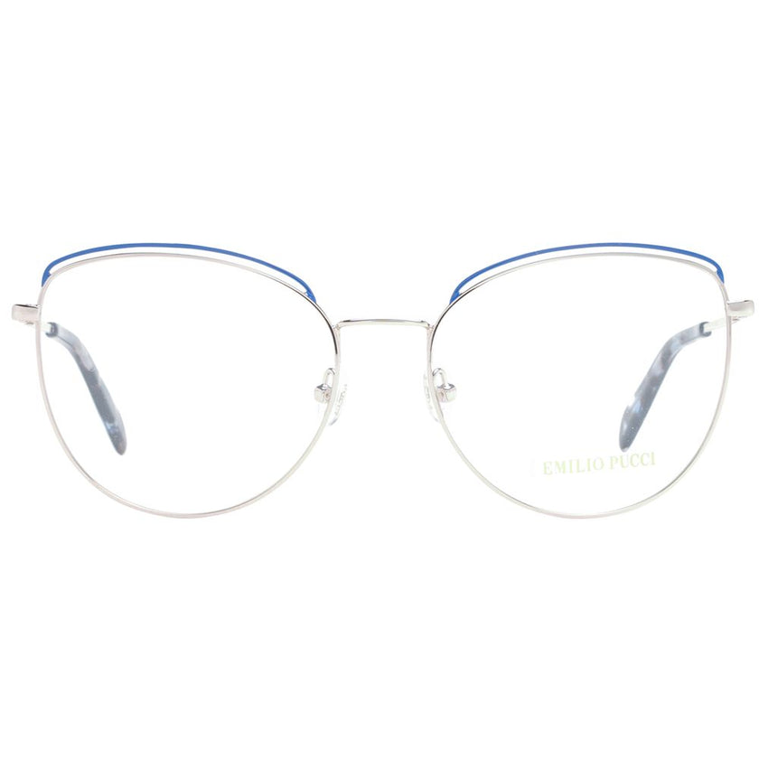 Emilio Pucci Blue Metal Glasses (Frames) Emilio Pucci