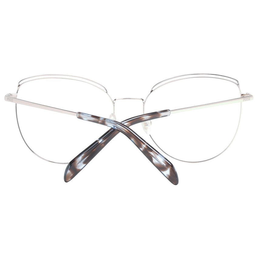 Emilio Pucci Blue Metal Glasses (Frames) Emilio Pucci