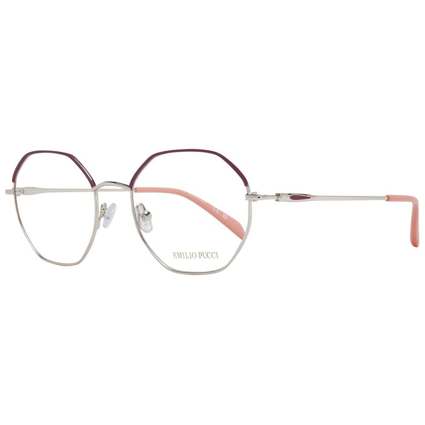Emilio Pucci Red Metal Glasses (Frames) Emilio Pucci