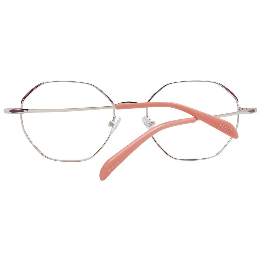 Emilio Pucci Red Metal Glasses (Frames) Emilio Pucci