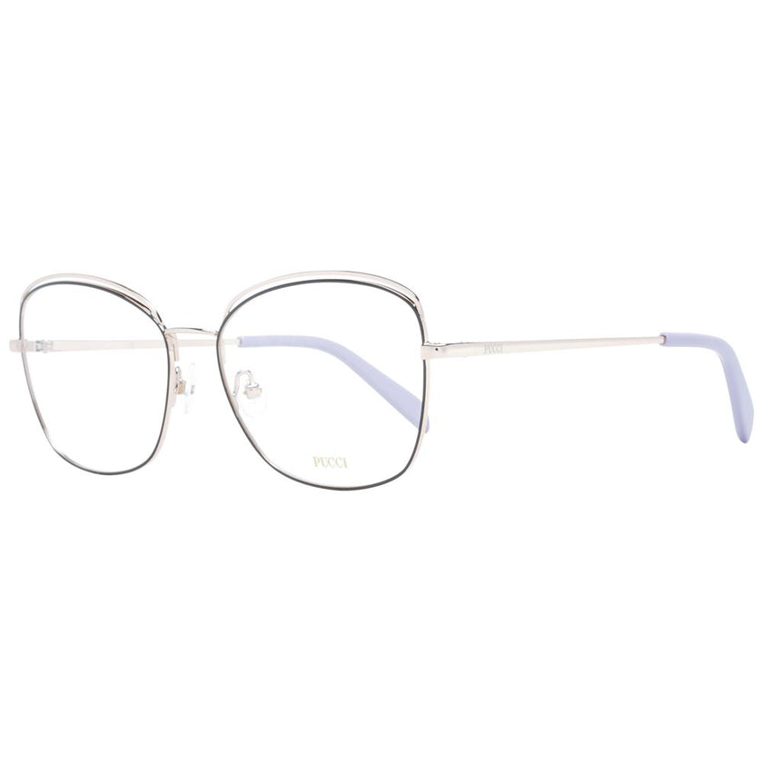 Emilio Pucci Black Metal Glasses (Frames) Emilio Pucci