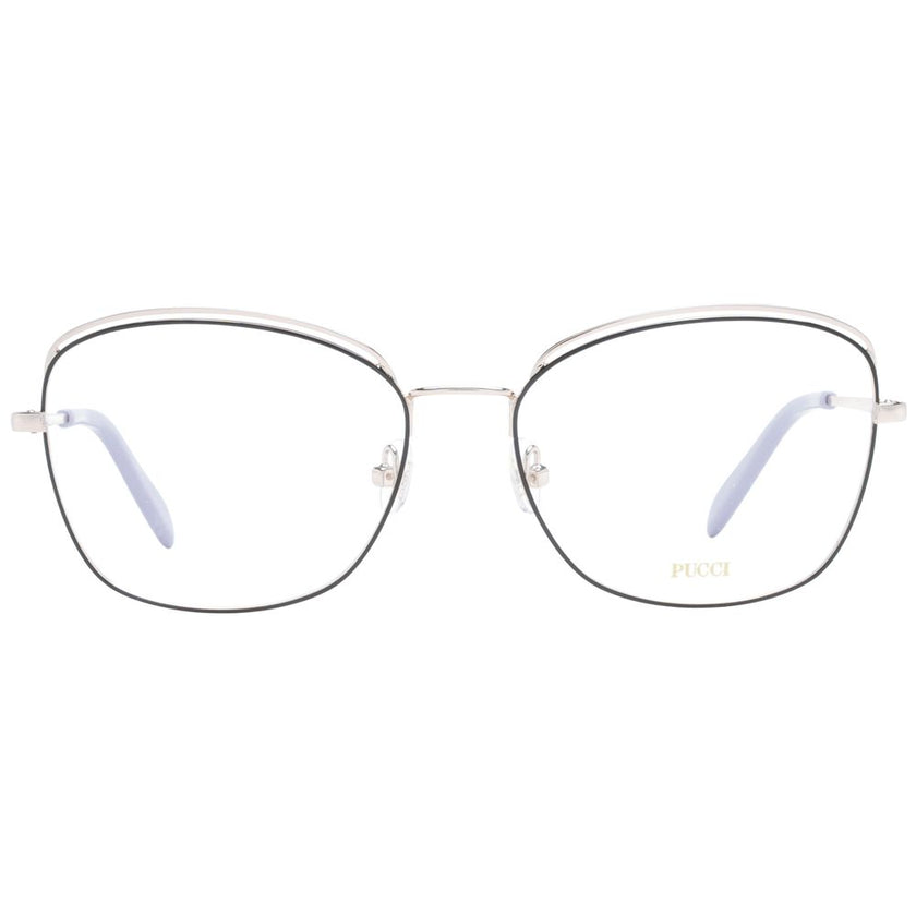 Emilio Pucci Black Metal Glasses (Frames) Emilio Pucci