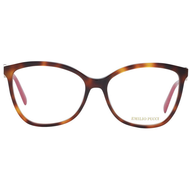Emilio Pucci Brown Women Glasses Frame Emilio Pucci